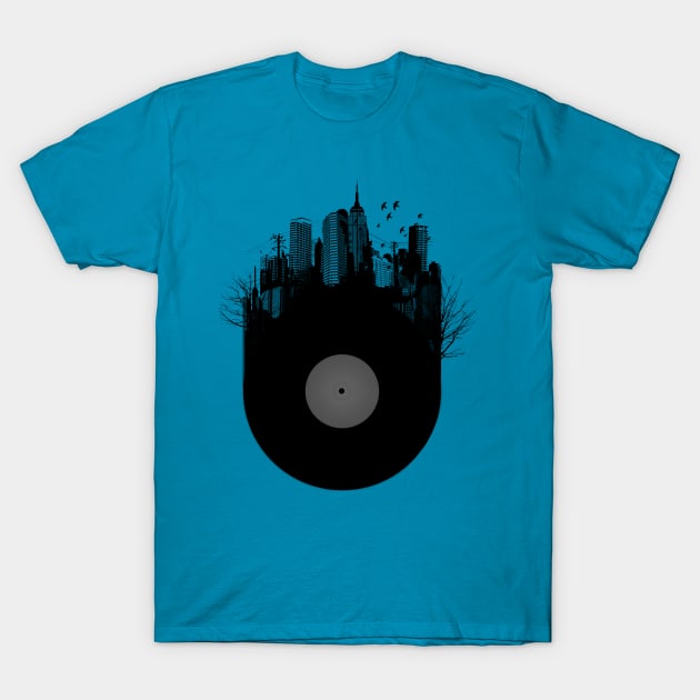 SPIN CITY T-Shirt by INGKONG